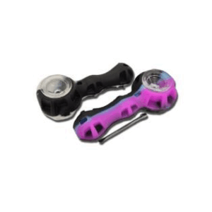 PIPA SILICONA MULTICOLOR CON DEPOSITO