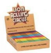 LION ROLLING CIRCUS UNBLEACHED KING SIZE