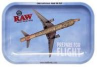 RAW FLYING METAL ROLLING TRAY - SMALL