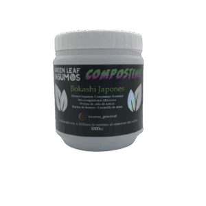 BOKASHI JAPONES COMPOSTING 1L GREEN LEAF