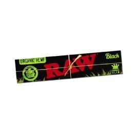 RAW KING SIZE SLIM BLACK ORGANIC HEMP
