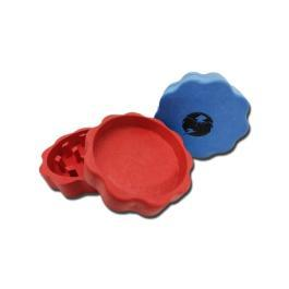 TRITURADOR BIODEGRADABLE 3 PARTES CON TRABA 8 CM