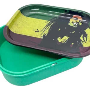 Caja bandeja metal Bob Marley